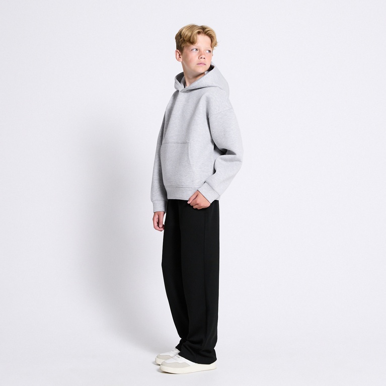 Scuba hoodie "Sloan star" Grey Melange